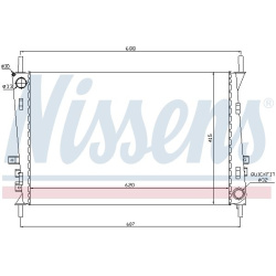 Aušinimo radiatorius
                                NISSENS                                66704, NISSENS, 66704, auto deta