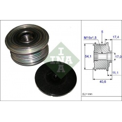 laisvos eigos sankaba, kint. sr. generatorius
                                INA                                            