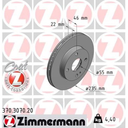 stabdžių diskas (1vnt) COAT Z
                                ZIMMERMANN                                                370