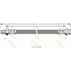 stabdžių žarnelė
TRW PHB381, TRW, PHB381, auto detalė