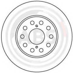 stabdžių diskas (1vnt)
                                A.B.S.                                                16612, Nenurod
