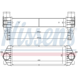 tarpinis suslėgto oro aušintuvas, kompresorius ** FIRST FIT **
NISSENS