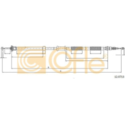 trosas, stovėjimo stabdys
                                COFLE                                                12.0713, Nenu