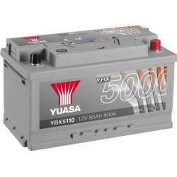 starterio akumuliatorius YBX5000 Silver High Performance SMF Batteries
                                YUASA                 