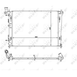 Aušinimo radiatorius
                                NRF                                                53931, NRF, 53931, a