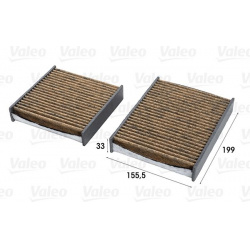 filtras, salono oras VALEO PROTECT MAX
                                                701007, VALEO, 701007, auto detalė
