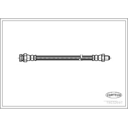 stabdžių žarnelė
CORTECO 19032697, CORTECO