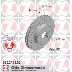 stabdžių diskas (1vnt) SPORT Z
                                ZIMMERMANN                                                53