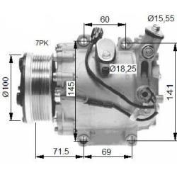 kompresorius, oro kondicionierius EASY FIT
                                NRF                                               