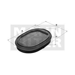 antrinis oro filtras
                                MANN-FILTER                                                CF2864, MANN-