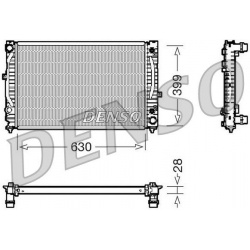 Aušinimo radiatorius
                                DENSO                                                DRM02031, DENSO, D