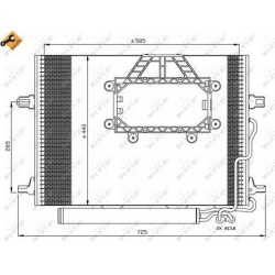 kondensatorius, oro kondicionierius EASY FIT
                                NRF                                             