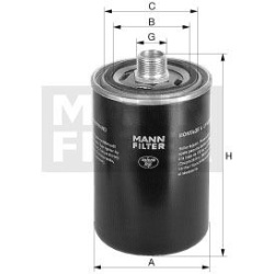 filtras, hidraulinė sistema
                                MANN-FILTER                                WD940/4, MANN-FILTER,