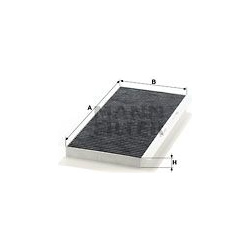 filtras, salono oras
                                MANN-FILTER                                                CUK5366, MANN