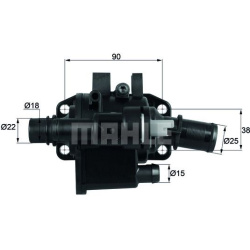 BEHR                                TH 42 83, BEHR, TH4283, auto detalė