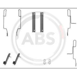 priedų komplektas, diskinių stabdžių trinkelės
                                A.B.S.                                   