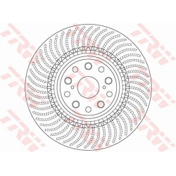 stabdžių diskas (1vnt) TRW SINGLE
                                                DF6488S, TRW, DF6488S, auto detalė
