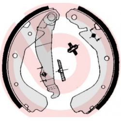 stabdžių trinkelių komplektas ESSENTIAL LINE
                                BREMBO                                       