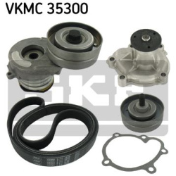 vandens siurblys + V formos rumbuotas diržas, komplektas
SKF