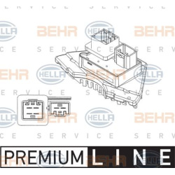 reguliatorius, keleivio pusės ventiliatorius
                                HELLA                                          