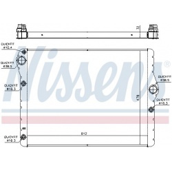 Aušinimo radiatorius
                                NISSENS                                                60778, NISSENS, 