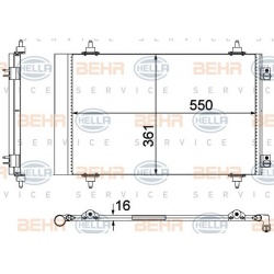 kondensatorius, oro kondicionierius
                                HELLA                                                8FC3