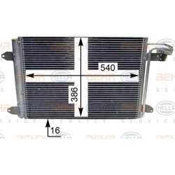 kondensatorius, oro kondicionierius
                                HELLA                                8FC351301044, Nenuro