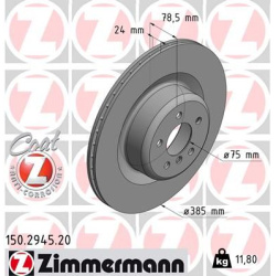 stabdžių diskas (1vnt) COAT Z
                                ZIMMERMANN                                                150