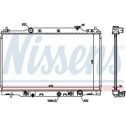 Aušinimo radiatorius
                                NISSENS                                                68104, NISSENS, 