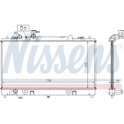 Aušinimo radiatorius
                                NISSENS                                                62464A, NISSENS,