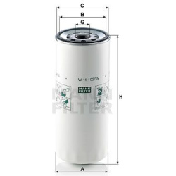alyvos filtras
                                MANN-FILTER                                                W11102/35, MANN-FIL