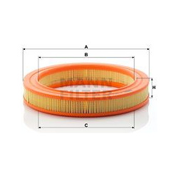 oro filtras
                                MANN-FILTER                                                C2634/1, MANN-FILTER, 