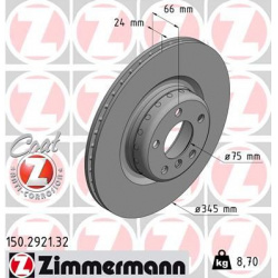 stabdžių diskas (1vnt) FORMULA F
                                ZIMMERMANN                                150.2921.32, Nen