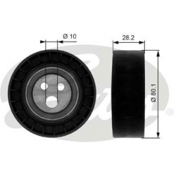 kreipiantysis skriemulys, V formos rumbuotas diržas DriveAlign™
                                GATES                     