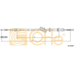 trosas, stovėjimo stabdys
                                COFLE                                                10.9444, Nenu