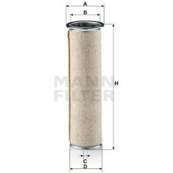 antrinis oro filtras
MANN-FILTER CF1122, MANN-
