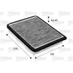 Filtras, salono oras VALEO PROTECT
                                                715682, VALEO, 715682, auto detalė
