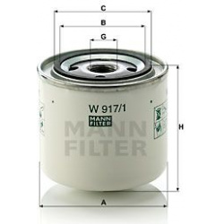 alyvos filtras
                                MANN-FILTER                                                W917/1, MANN-FILTER