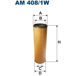 antrinis oro filtras
                                FILTRON                                                AM408/1W, Nenurod