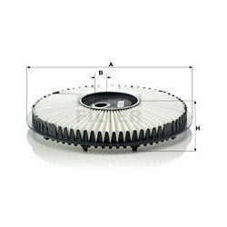 oro filtras
                                MANN-FILTER                                                C2626, MANN-FILTER, C2