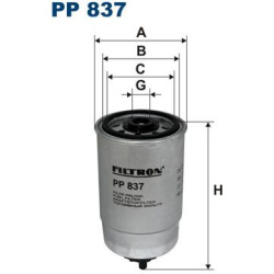 kuro filtras
                                FILTRON                                                PP837, Nenurodytas gamint