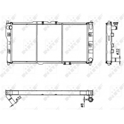 Aušinimo radiatorius
                                NRF                                                52017, NRF, 52017, a