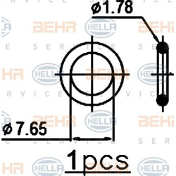 kondensatorius, oro kondicionierius
                                HELLA                                                8FC3