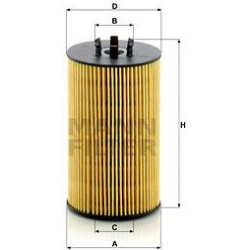 alyvos filtras
                                MANN-FILTER                                                HU8012Z, MANN-FILTE