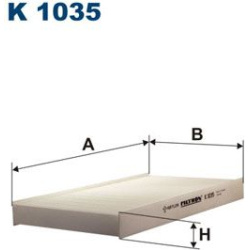 filtras, salono oras
                                FILTRON                                                K1035, Nenurodyta