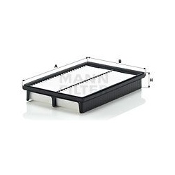 oro filtras
                                MANN-FILTER                                                C2524/1, MANN-FILTER, 