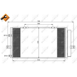 kondensatorius, oro kondicionierius EASY FIT
                                NRF                                             