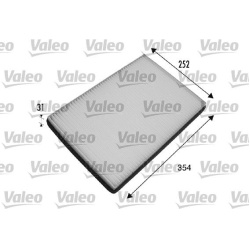 filtras, salono oras VALEO ESSENTIAL
                                                698475, VALEO, 698475, auto detalė
