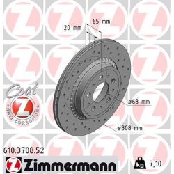 stabdžių diskas (1vnt) SPORT Z
                                ZIMMERMANN                                                61