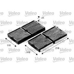 filtras, salono oras VALEO PROTECT
                                                698890, VALEO, 698890, auto detalė